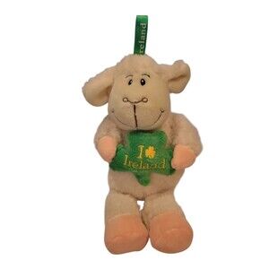 Carrolls Irish Gifts Ireland Lamb Sheep Toy I Love Ireland 10" St Patrick’s Day